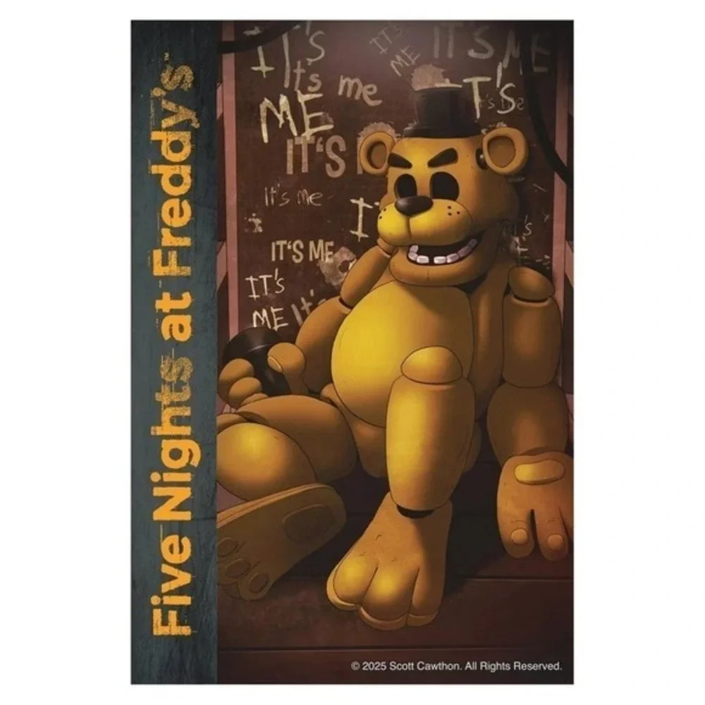Five Nights At Freddy's Animatronic Head Mystery Capsule‎ Gold Collector Bundle